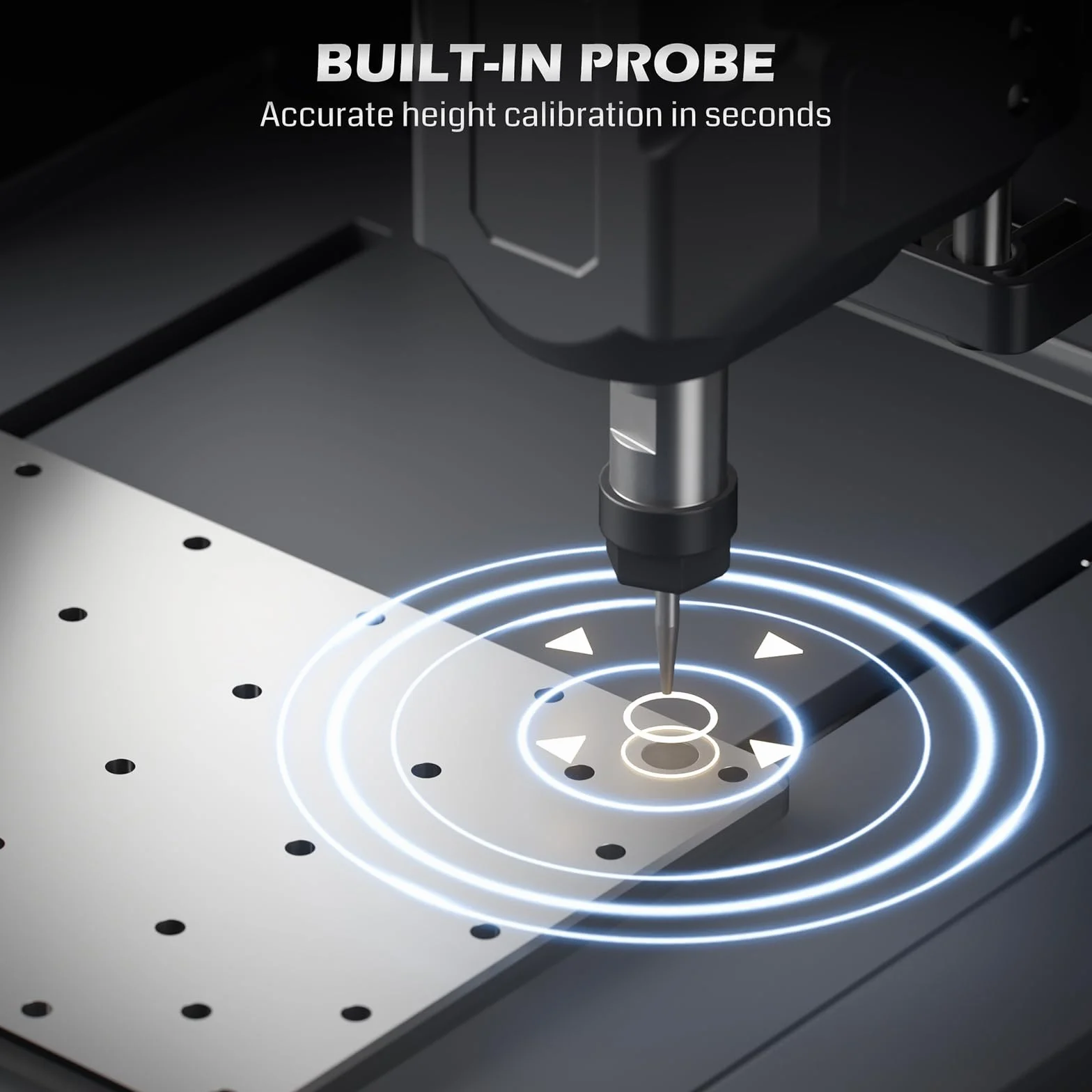 Genmitsu Cubiko Fresatrice CNC Desktop per Hobby, Pantografo CNC con Misurazione Automatica Z, Supporto Wi-Fi e App, Macchina CNC per PCB, Legno e Metalli Morbidi, Design Compatto e Sicuro