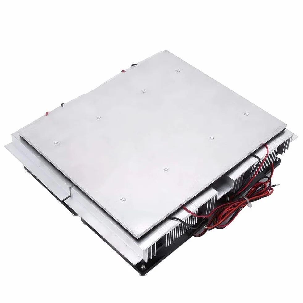 Piastra di refrigerazione a semiconduttore con ventola, di raffreddamento termoelettrico Peltier fai-da-te 12V