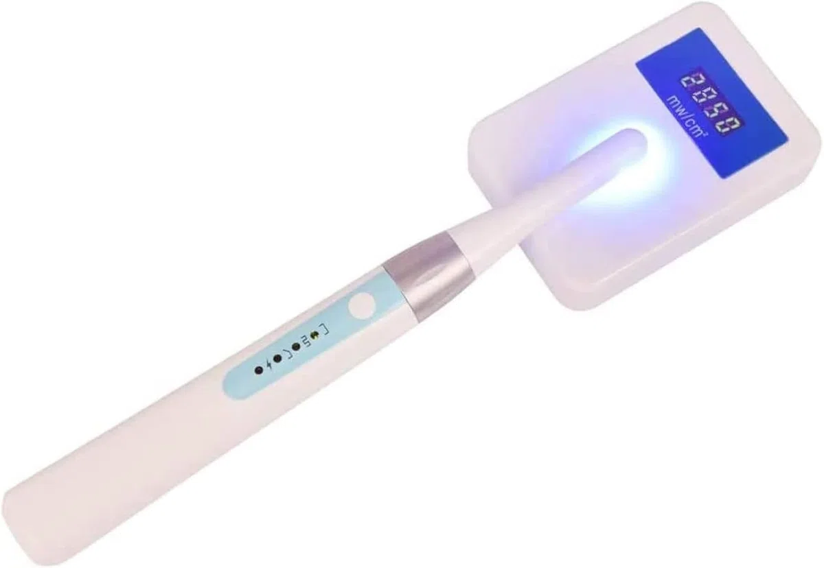 Lampada A LED Senza Fili Dentale, Tre modalità, Compatta E Conveniente10 W 2000-2800 MW Bianco, Fotopolimerizzazione Dentale Ad Alta Potenza in Un Secondo per La Clinica