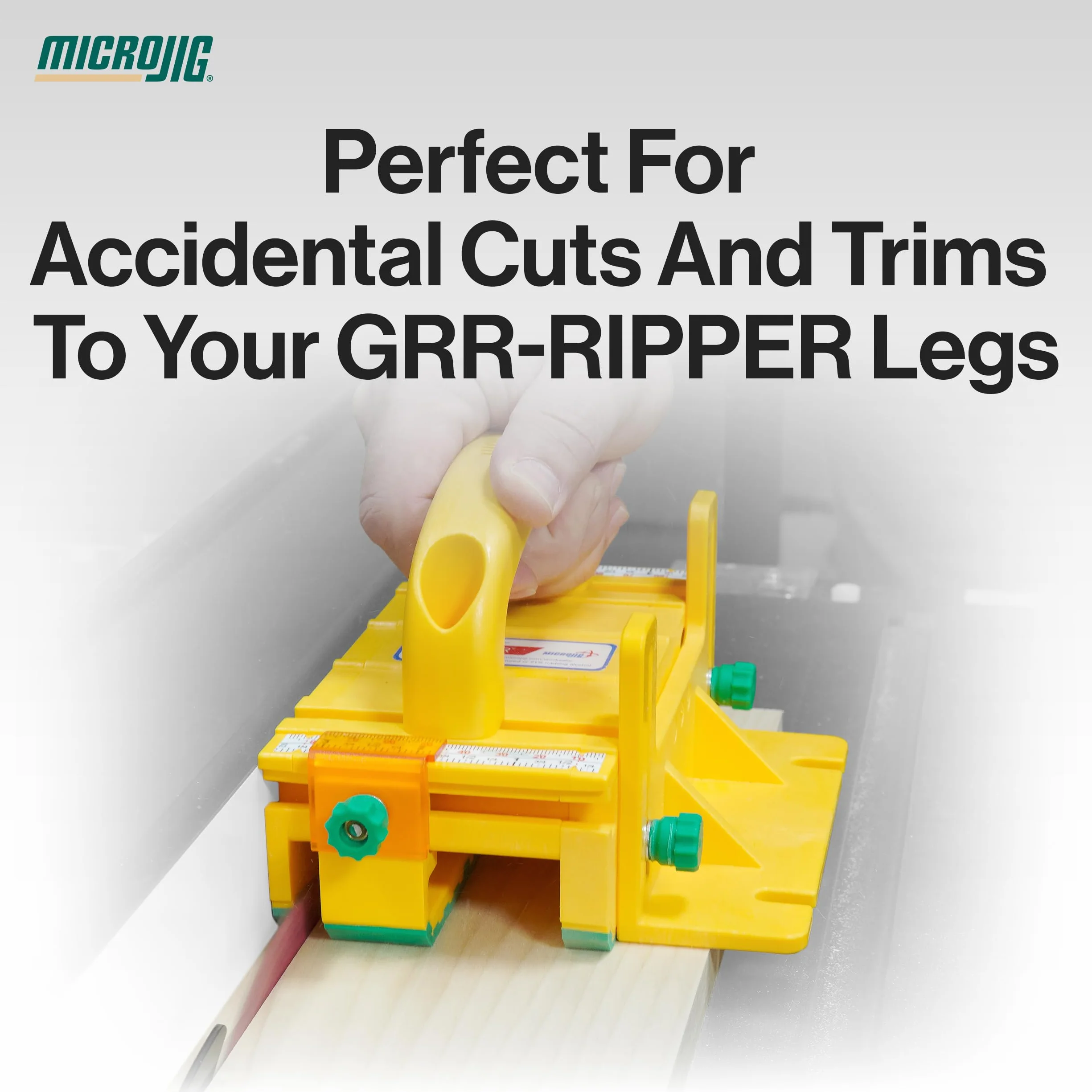 Micro Jig GRR-Ripper Yellow 3-Piece Replacement Leg Set