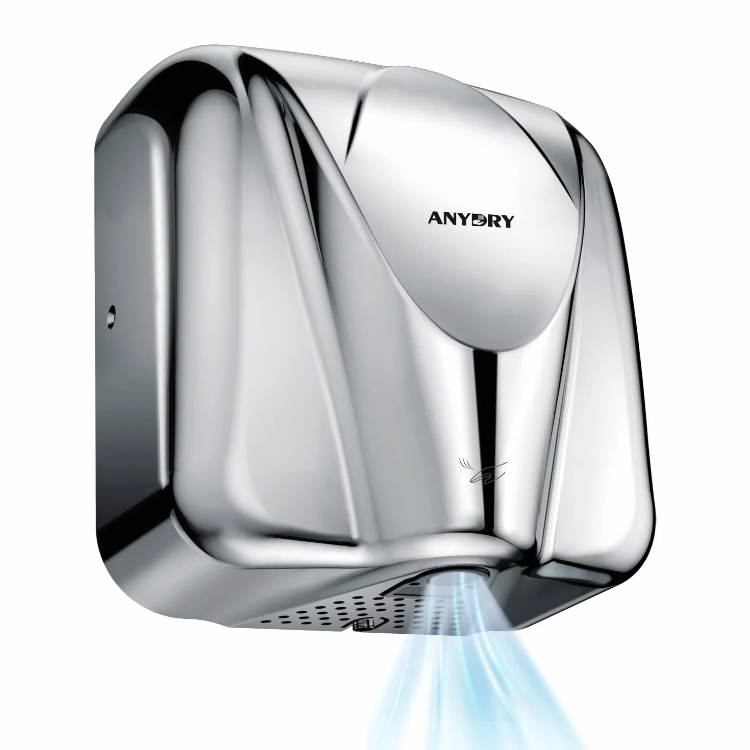 Anydry 2811 Professionale Asciugamani Elettrico Automatico 1650W Acciaio Inox Asciugatura Rapida