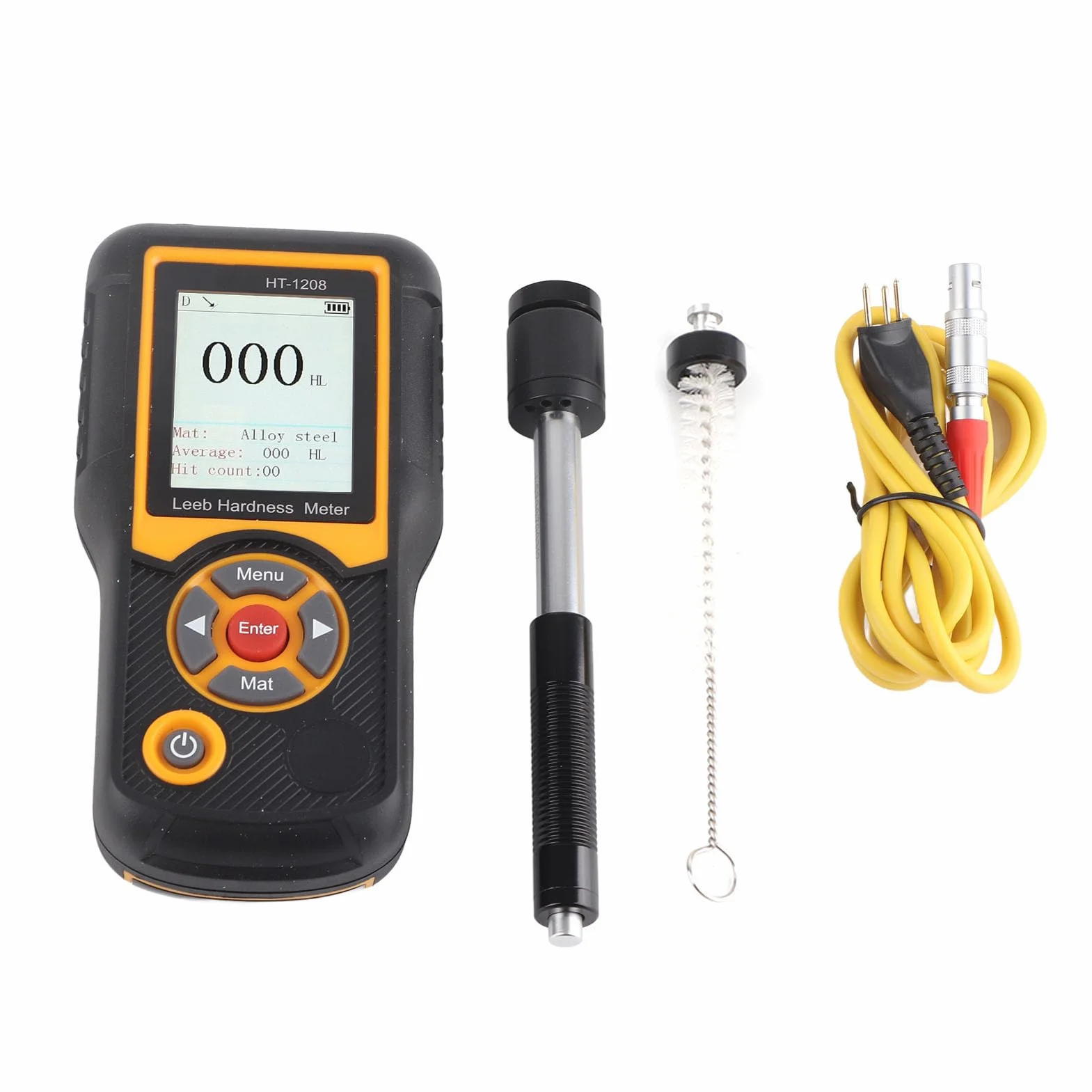 Kit Tester di Durezza Portatile Leeb Palmare Digitale 170-960 HLD per Metalli Acciaio Ferro