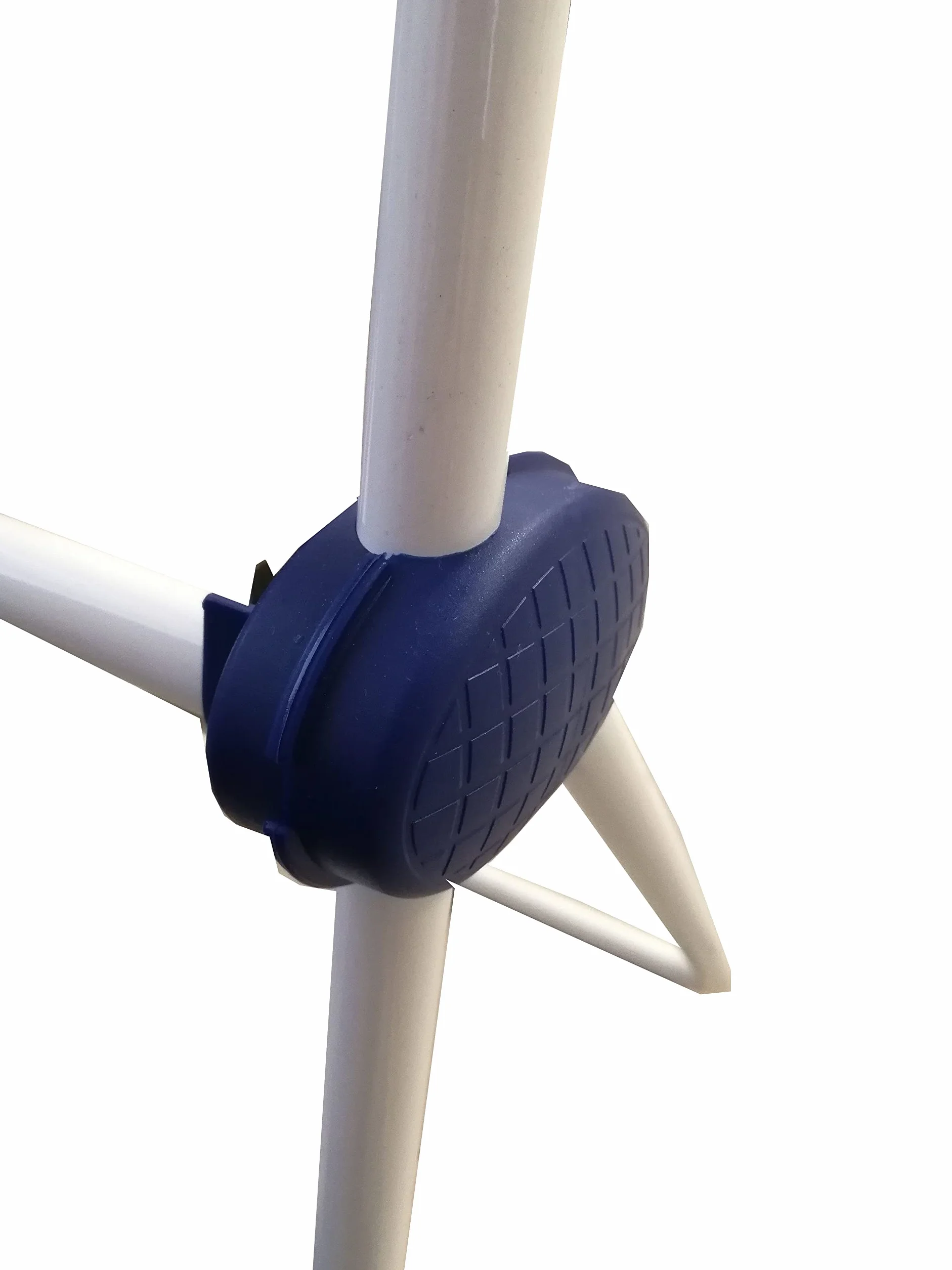 Tecnokit portarotolo industriale maxi da pavimento 45x46x95h acciaio bianco per bobine carta 40 cm