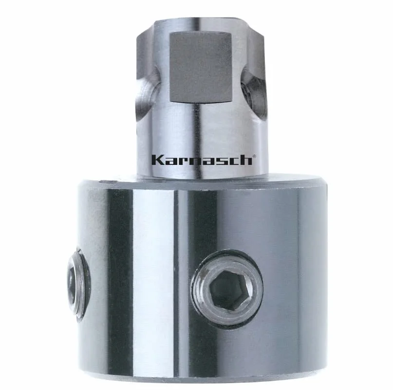 Karnasch 201314 Hard-Line 40 Adattatore con foro 7,98 mm, Nitto/Universale 19 mm - Weldon 19 mm, confezione da 1