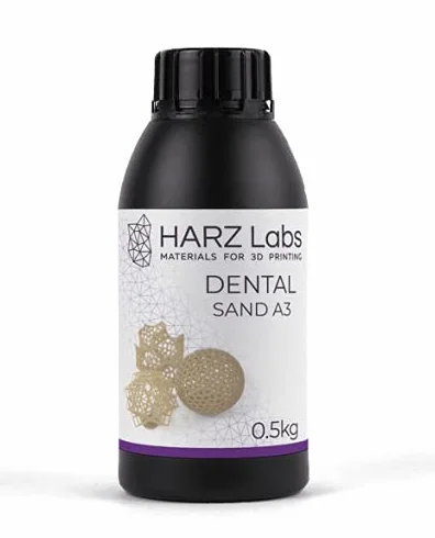 resina dentale SAND A3 - 0,5 kg [per corone, ponti provvisori]