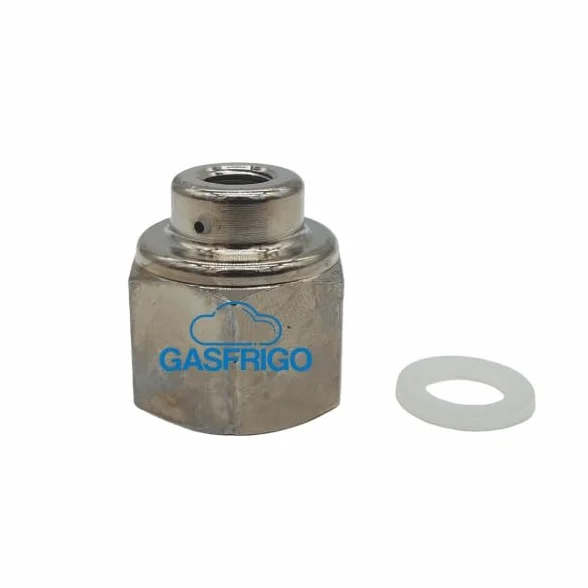 Kit azoto EASY 1L z reduktorem ciśnienia 0-60 bar i wężem 1/4"