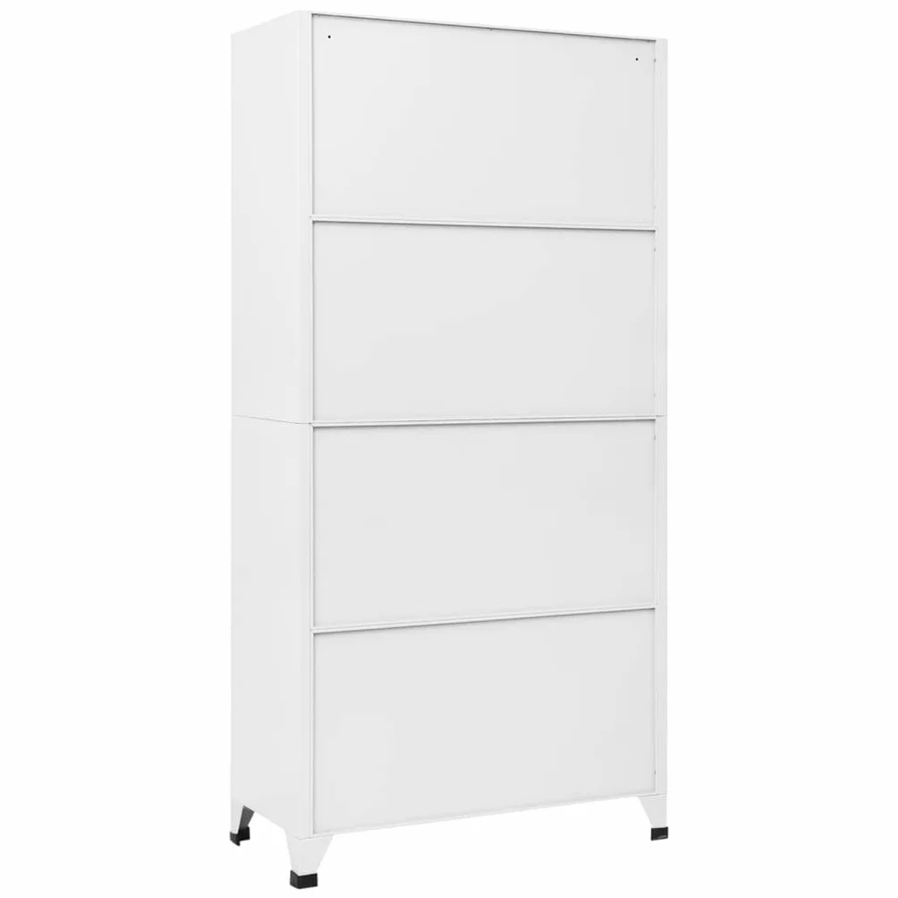 vidaXL Armadietto a 12 Scomparti 90x45x180 cm Mobiletto Armadio da Spogliatoio