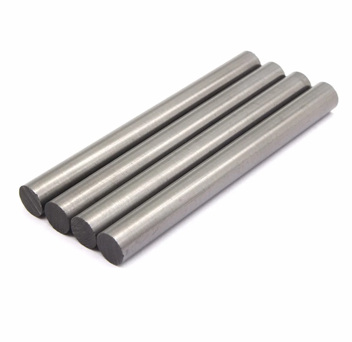 Barre in grafite 99,9% 300 mm diametro 3-10 mm 5 pezzi per metallurgia elettronica macchinari