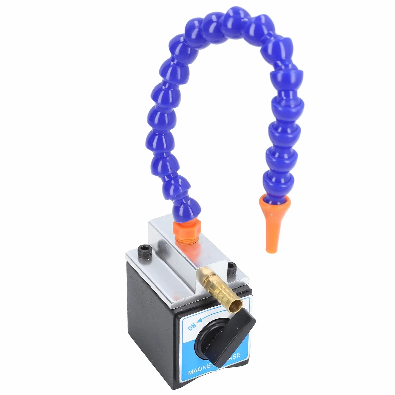 Tubo Flessibile per Refrigerante con Base Magnetica 1/4 Pollice Ingresso 1/2 Pollice Uscita