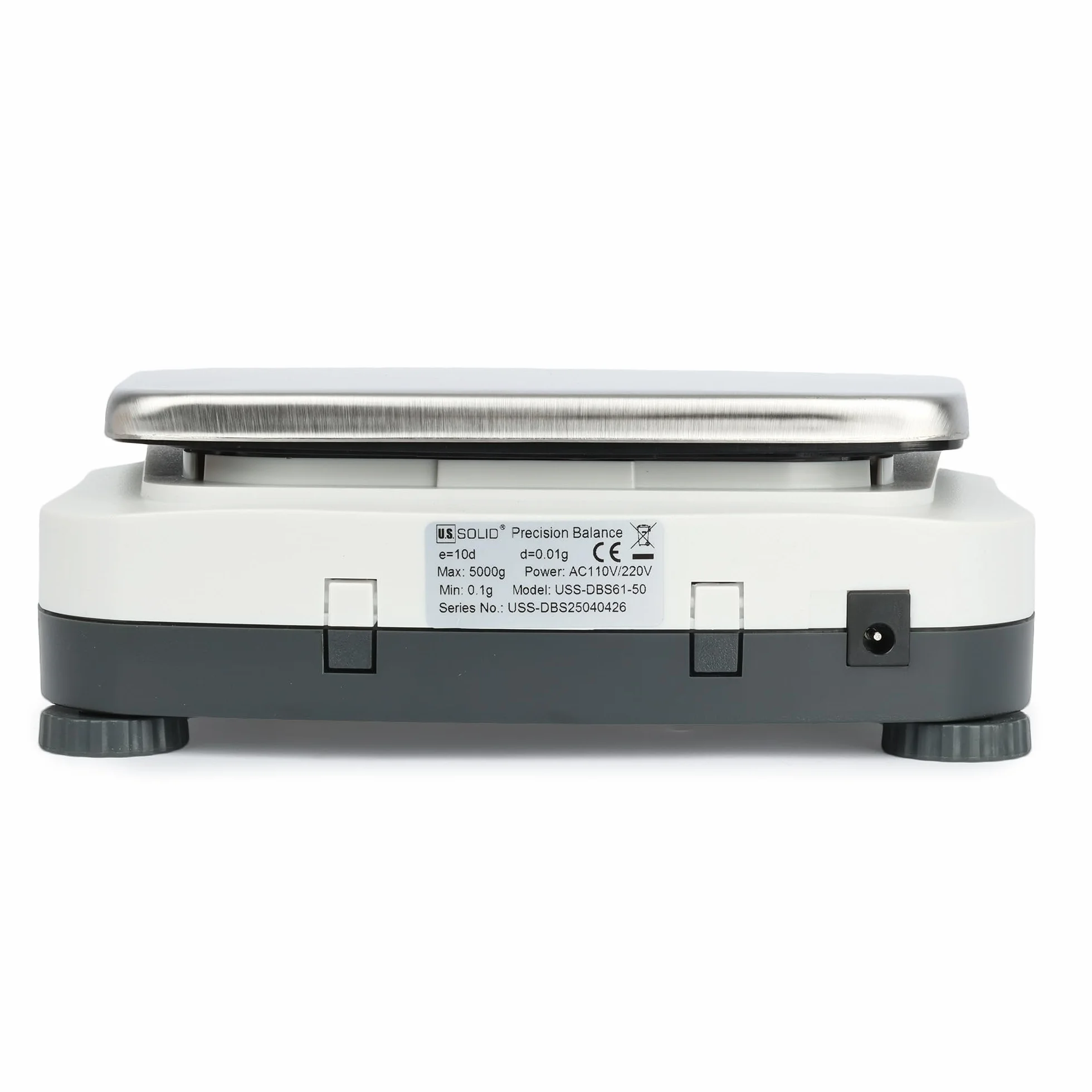 U.S. Solid Bilancia di precisione da laboratorio, 5000 g x 0,01 g, interfaccia RS232, AC100 V-240 V