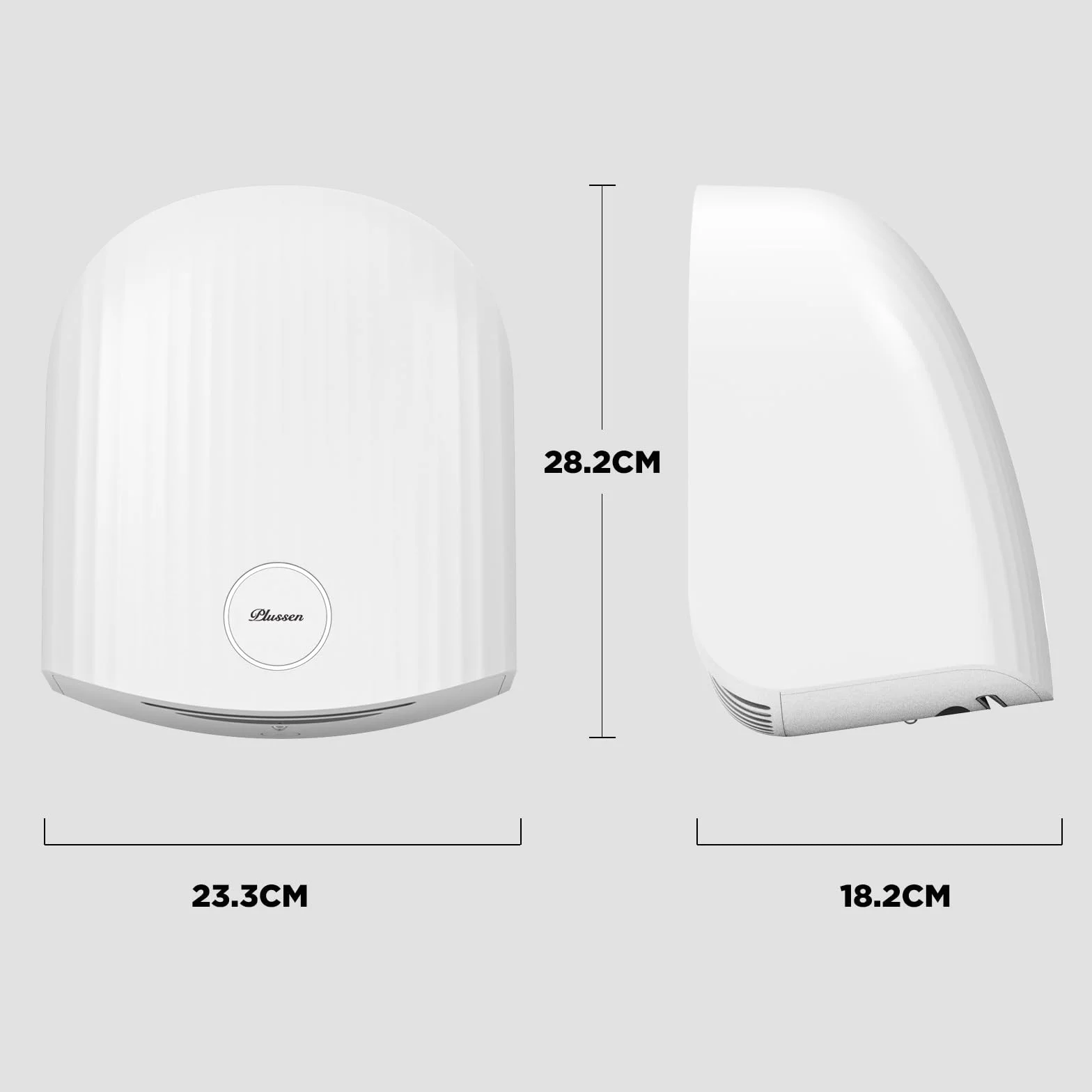 Asciugamani Elettrico Commerciale Caldo/Freddo 220-240V Asciugatura Rapida 10 Secondi