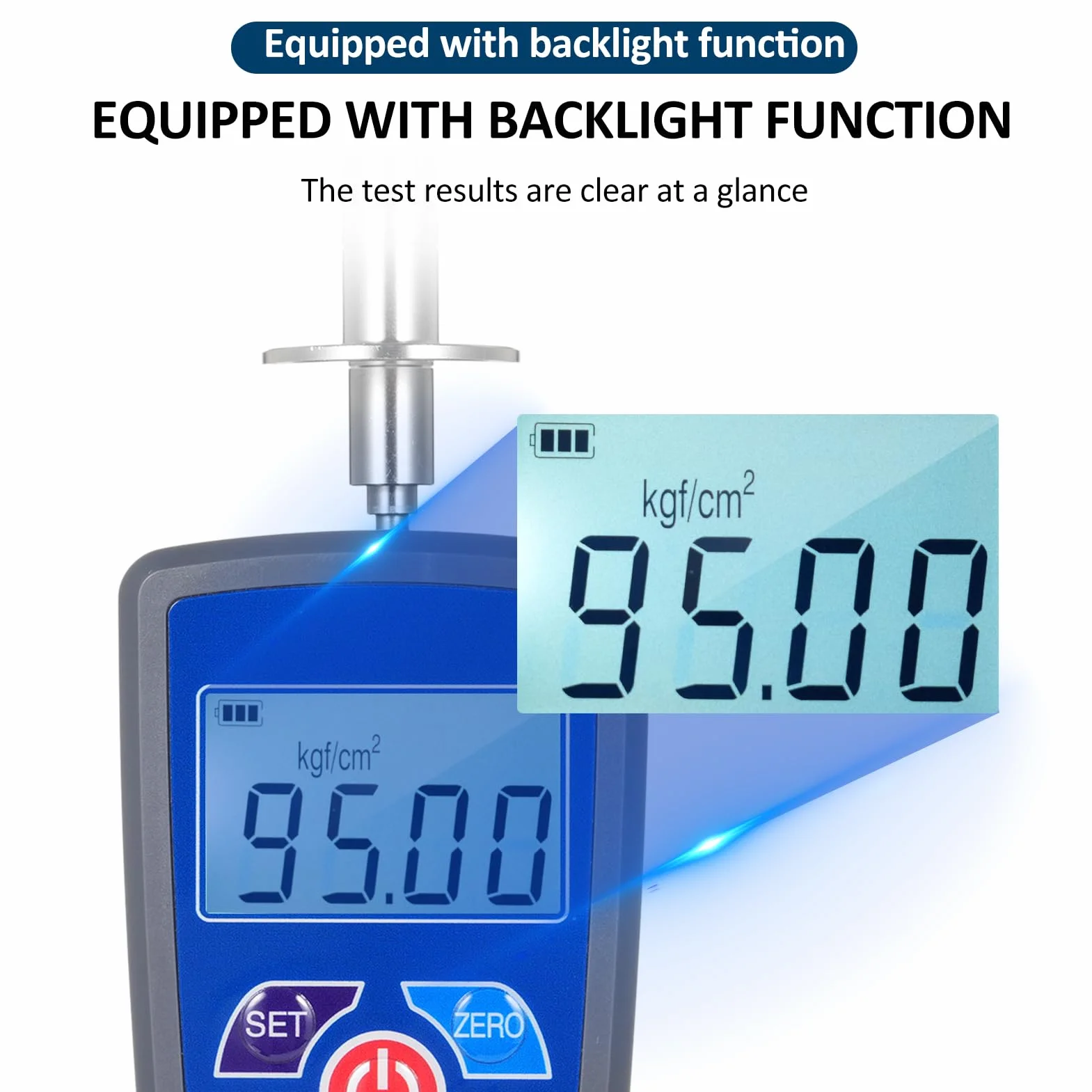 Wakects Tester Digitale di Durezza della Frutta Gy-M30, Mini Durometro con Retroilluminazione e Allarme Cicalino