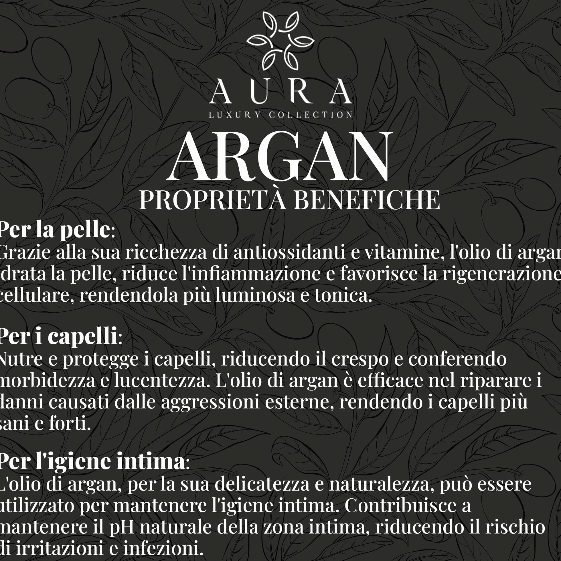 Aura Luxury Collection Kit 340 Saponette Ovali All'Argan 9 gr