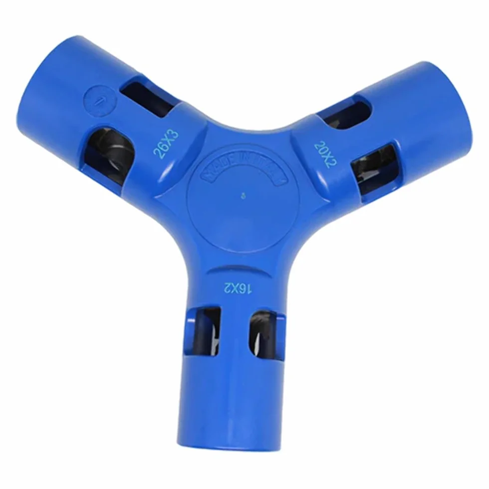 Calibratore sbavatore professionale triplo 16-26 mm
