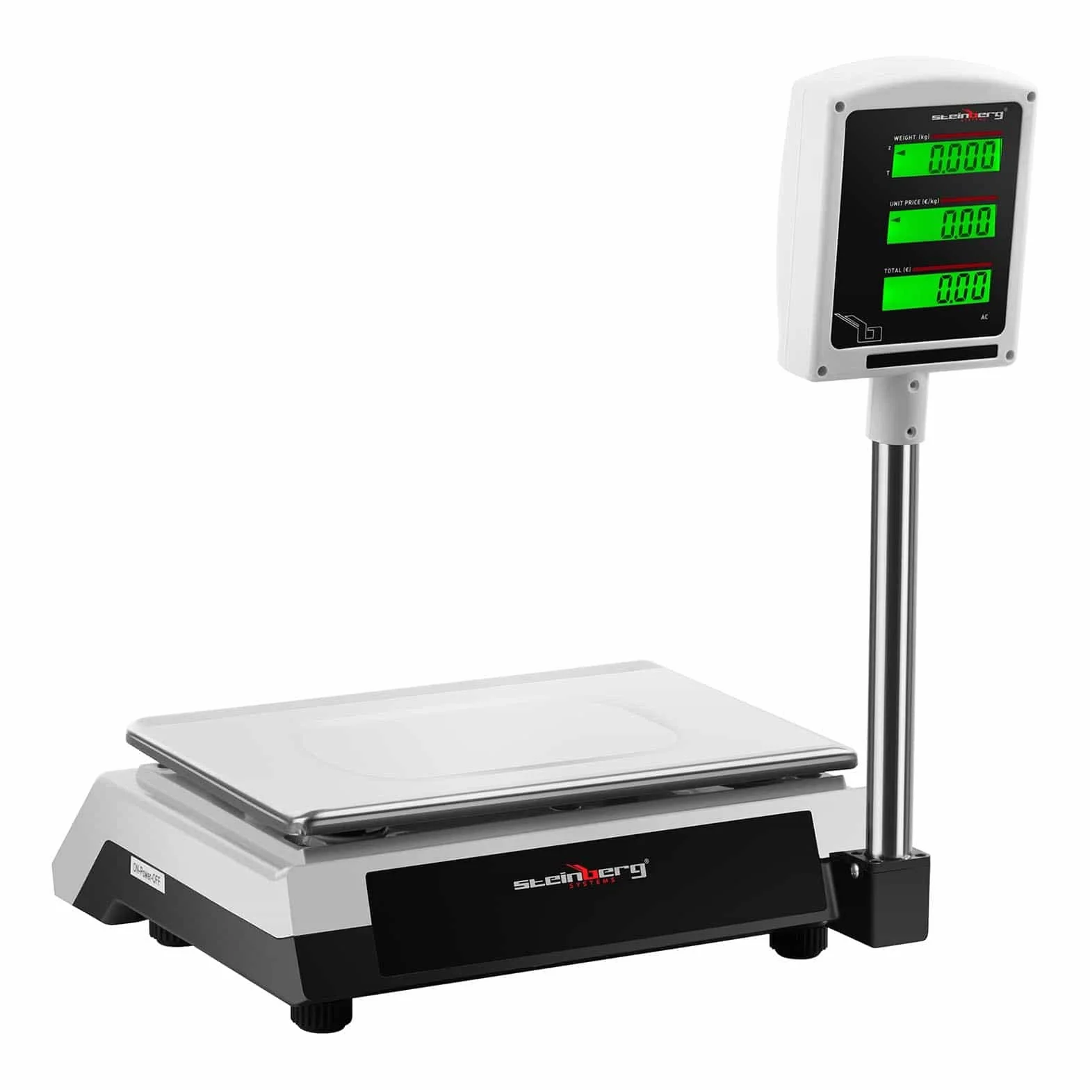 Steinberg Bilancia da Banco di Controllo Professionale SBS-PW-301CE 30 kg 1 g Schermo LCD 34 x 23 cm