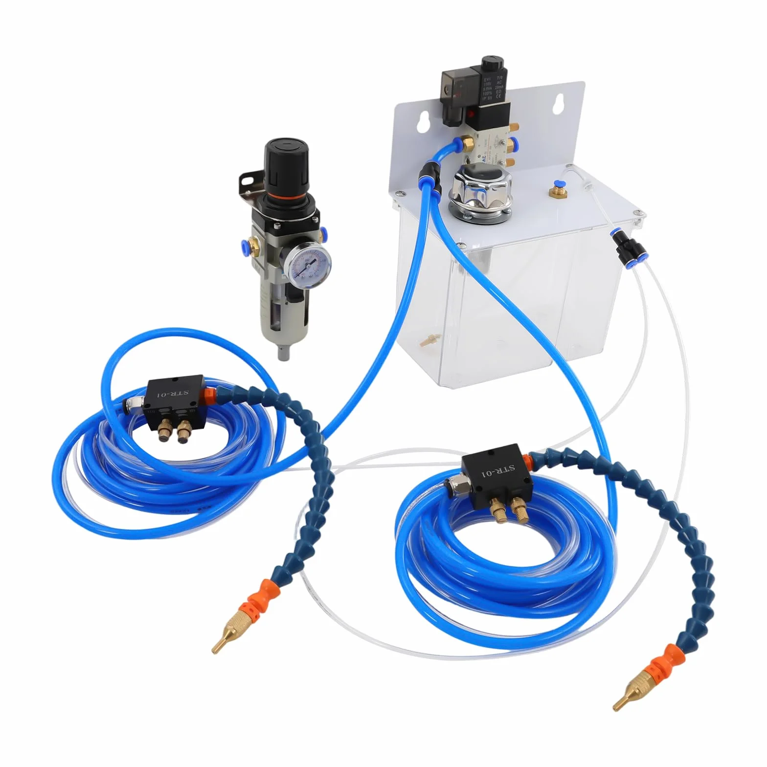 Sistema di lubrificazione a spruzzo per nebbia 220 V 3 l serbatoio per taglio metallo tornio CNC