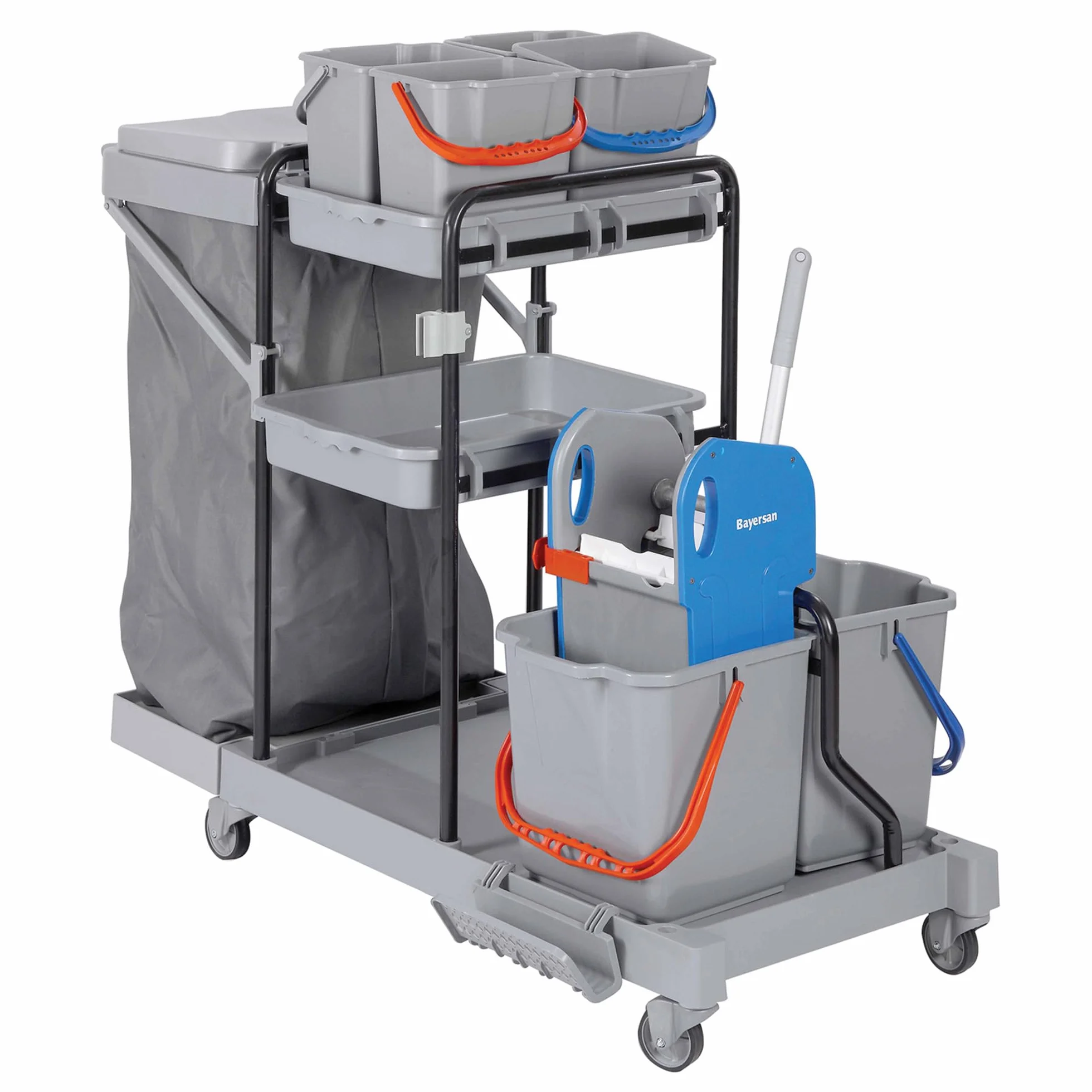 GIMA Carrello per pulizie multifunzionale