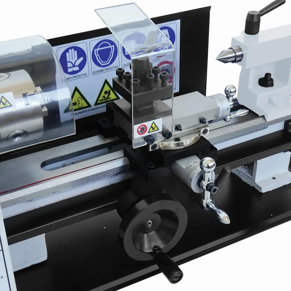 SOGI M1-250 Tornio per metalli da banco 180 x 300 avanzamento automatico longitudinale