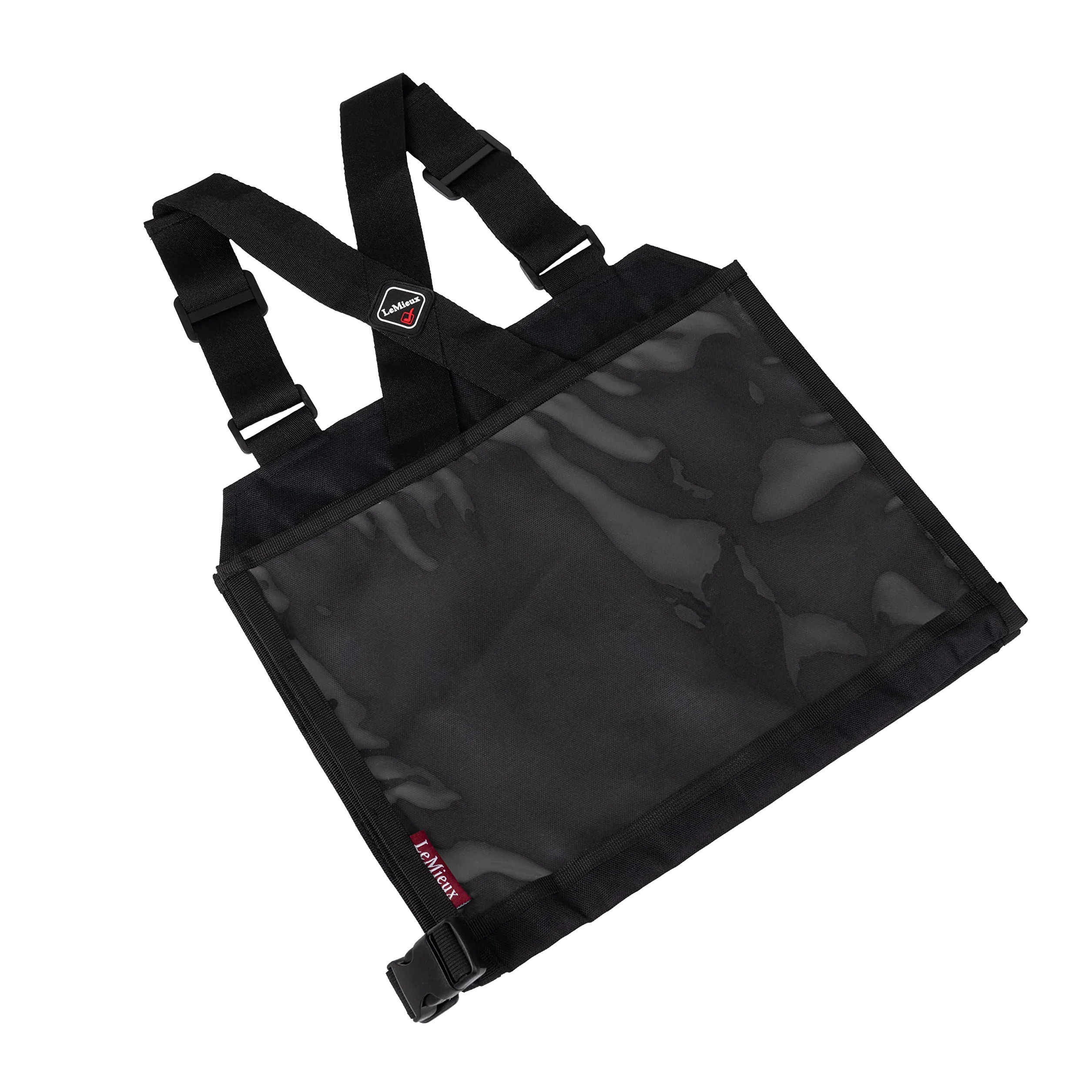 LeMieux Bavaglino Unisex con Display Frontale Trasparente con Numeri, Comodo ed Elegante, Taglia Unica