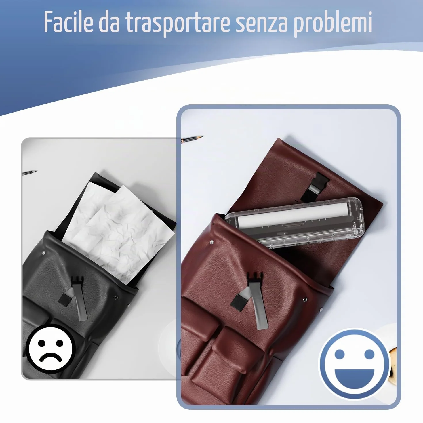 Stampante Portatile A4 M832 Bluetooth Termica Wireless per iPad Android iOS