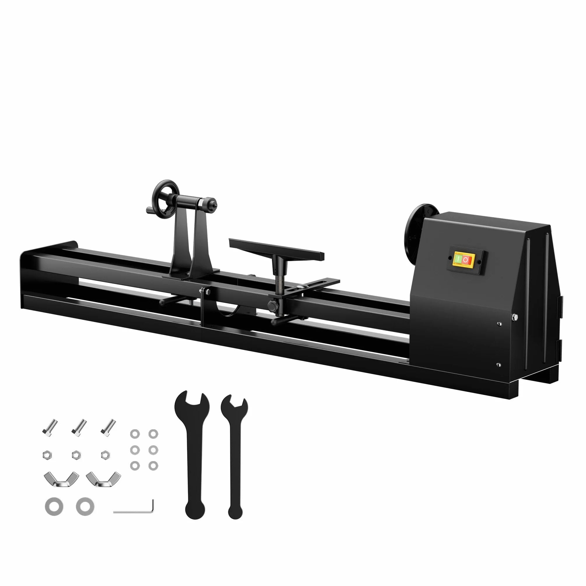 Tornio per legno da 400 watt 1000 mm diametro 350 mm per tornitura legno