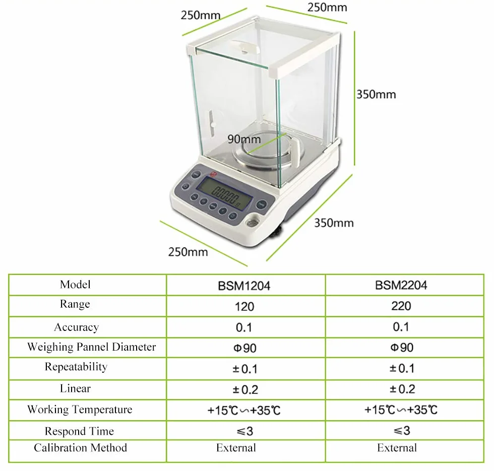 Bilancia analitica digitale da laboratorio ad alta precisione 0,1 mg 0,0001 g Bilancia elettronica Bilancia gioielli for laboratorio farmacia(220g)