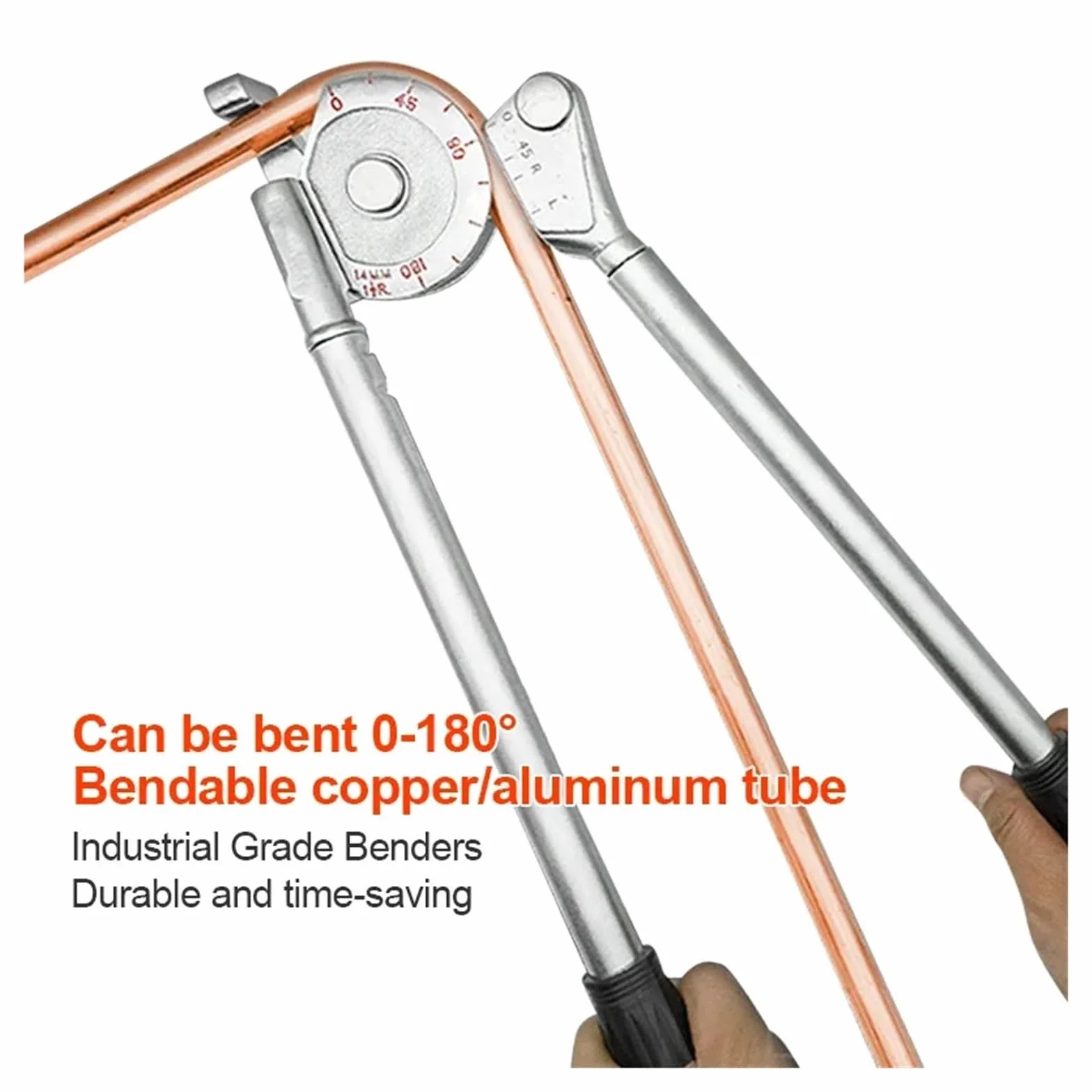 Piegatubi manuale per tubi 6-22 mm alluminio rame acciaio