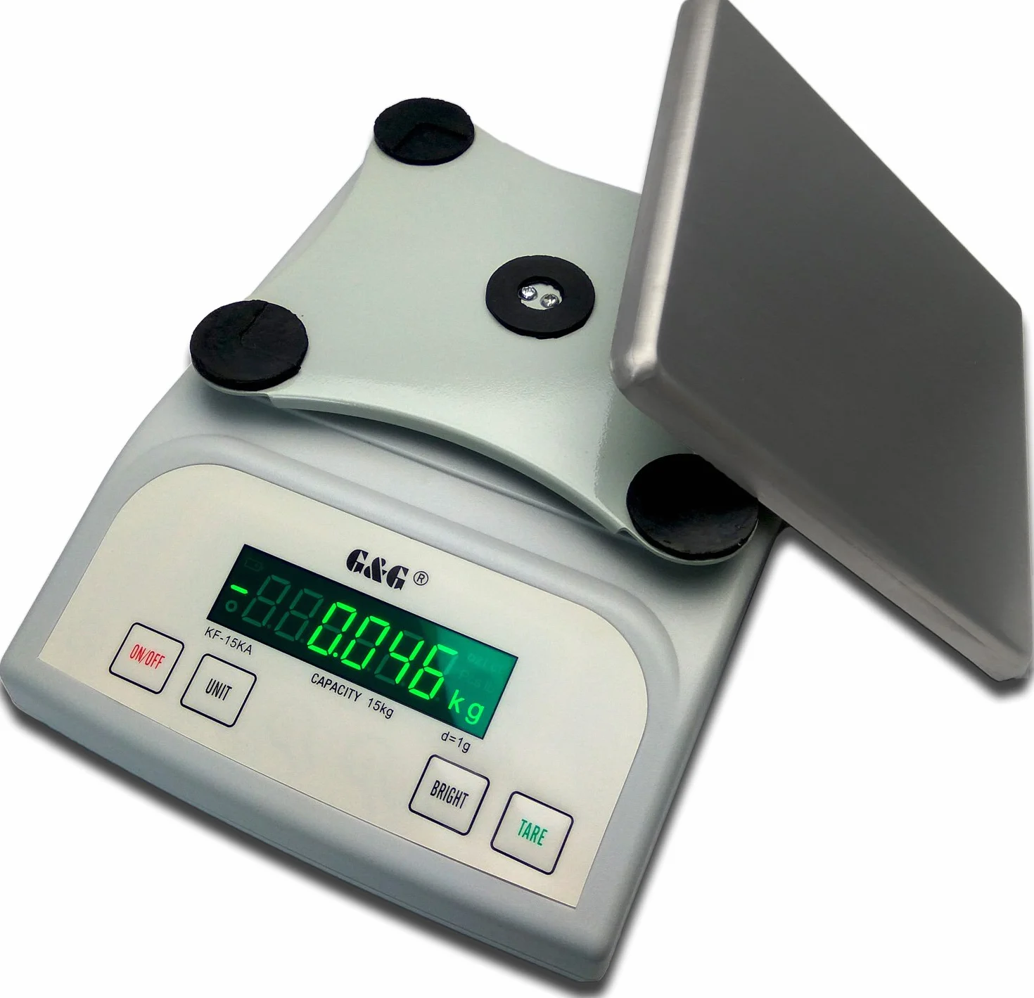 G&G, serie di bilance digitali KFA KF25-KA: Bis 25kg in 1g