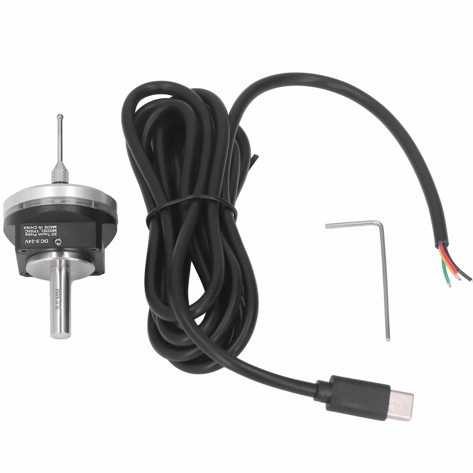 Rilevatore di Bordi 3D CNC, Sfera in Acciaio Al Tungsteno, Sonda Sensore Tattile per Mach3