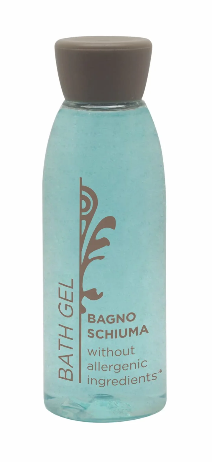PRESENT-MORE - Bagno Schiuma 30ml Flower - Confezione da 250 Pezzi - Bagnoschiuma Monodose Senza Allergeni - Fragranza Tè Verde - Ideale per Hotel e B&B