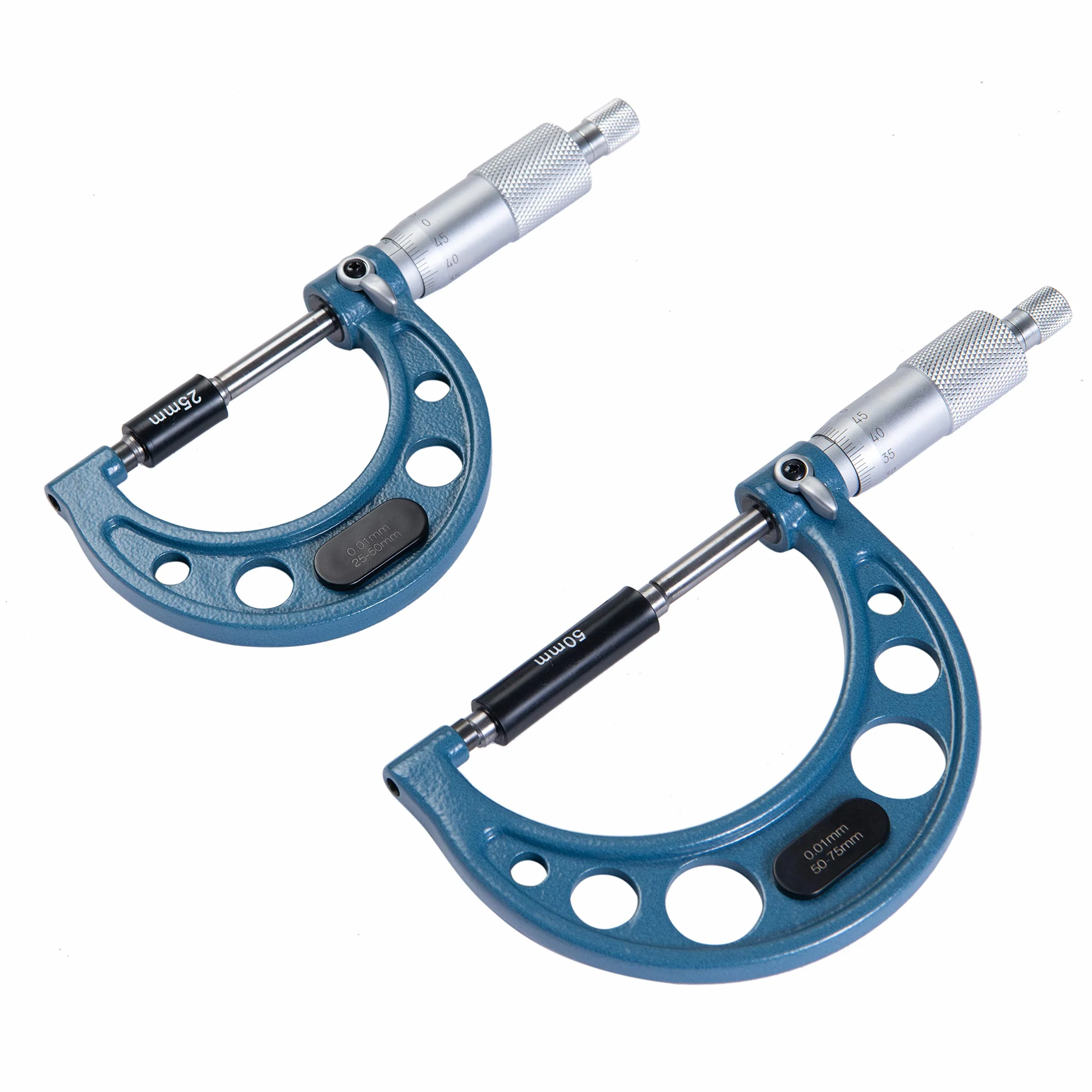 Beslands Set di 4 micrometri 0-25 mm 25-50 mm 50-75 mm 75-100 mm