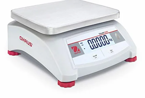 Bilancia di controllo Ohaus Valor 1000 – V12P30 fino a 30 kg – 5 g di precisione – non può essere cancellata