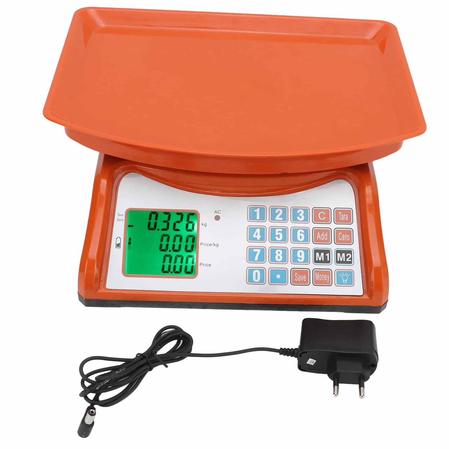 Bilancia Elettronica Bilancia Postale Manopola Grande Impermeabile 30kg Peso Massimo per un Laboratorio Industriale
