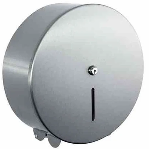 JDS PLH41MBS Jumbo portarotolo carta igienica, acciaio INOX