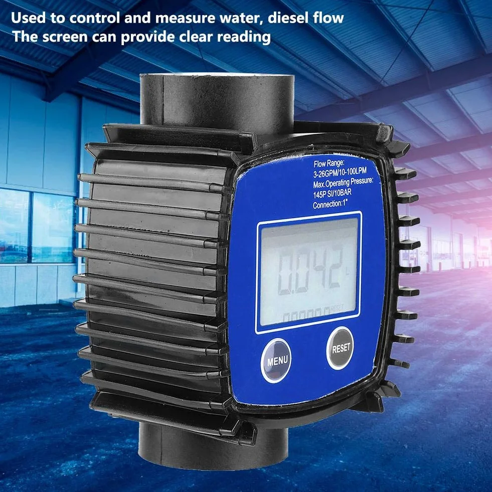 Flussimetro digitale acqua 1 pollice filettatura interna
