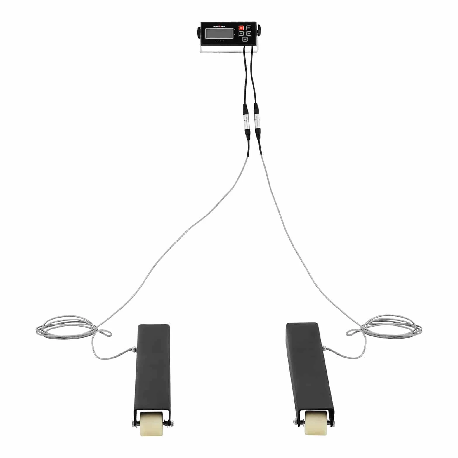Steinberg Systems SBS-BS-2500 - Bilancia digitale industriale, 2500 kg/0,5 kg, 1000 x 100 mm