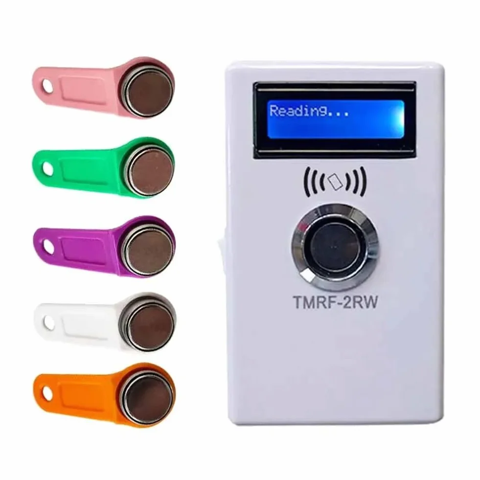 TMRF-2RW IButton Programmatore DS1990A Duplicatore Copia 125 KHz Lettore RFID Registratore RW1990 Scheda Chiave